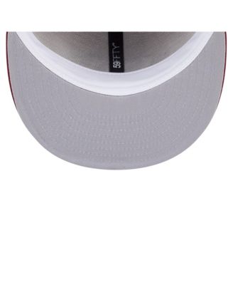 Men's Khaki Arkansas Razorbacks Two-Tone 59FIFTY Fitted Hat