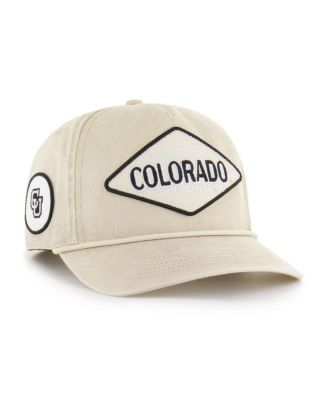 Men's and Women's Cream Colorado Buffaloes Outdoorsmen Cairn Hitch Adjustable Hat