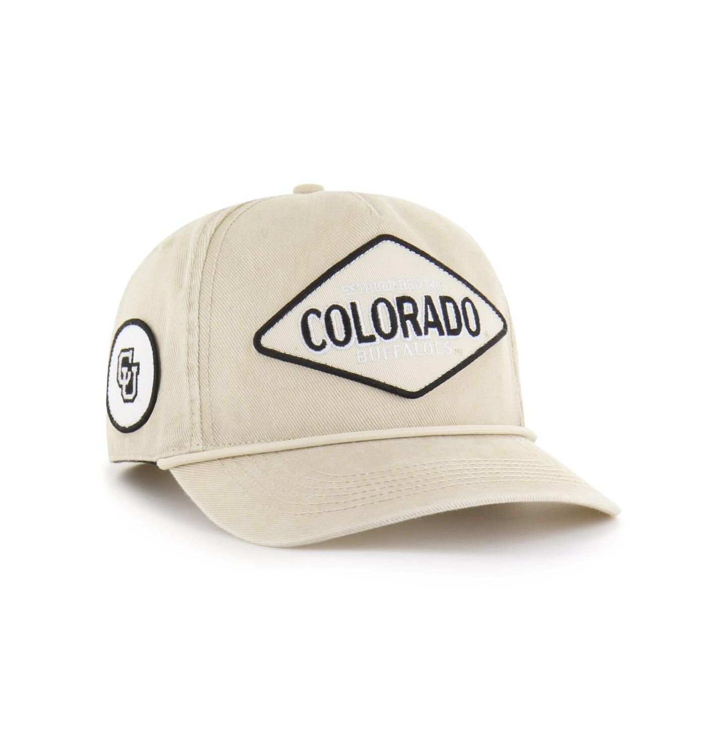 Кепка '47 Brand Cream Colorado Buffaloes Outdoorsmen Cairn Hitch Adjustable Hat — фото 1