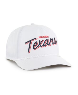 Men's White Houston Texans Brrr Fairway Hitch Adjustable Hat