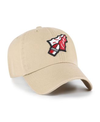 Big Boys and Girls Khaki Florida State Seminoles Clean Up Adjustable Hat