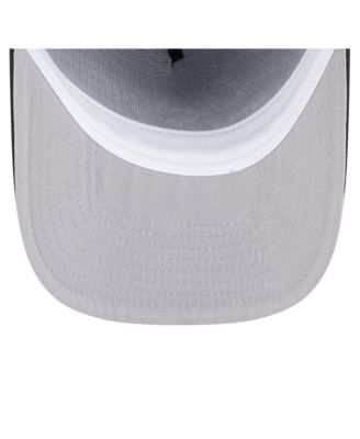 Men's Black Chicago White Sox Chainstitch 9FIFTY A-Frame Snapback Hat