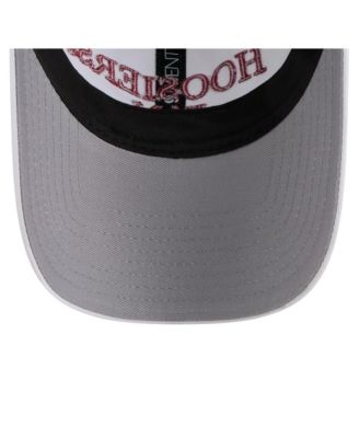 Men's White Indiana Hoosiers Fan 9TWENTY Adjustable Hat