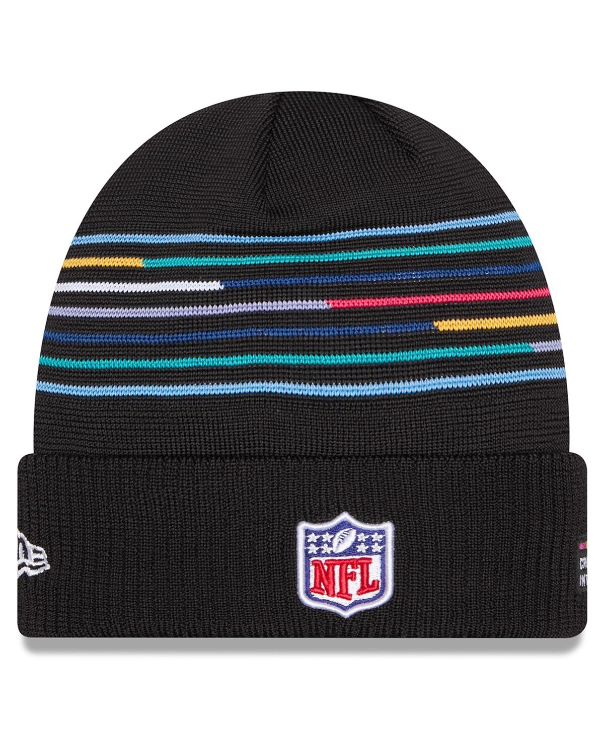 New Era Men's Black Green Bay Packers 2025 Nfl Crucial Catch Cuffed Knit Hat