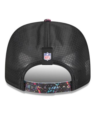 Men's Black Houston Texans 2025 NFL Crucial Catch 9SEVENTY Adjustable Hat