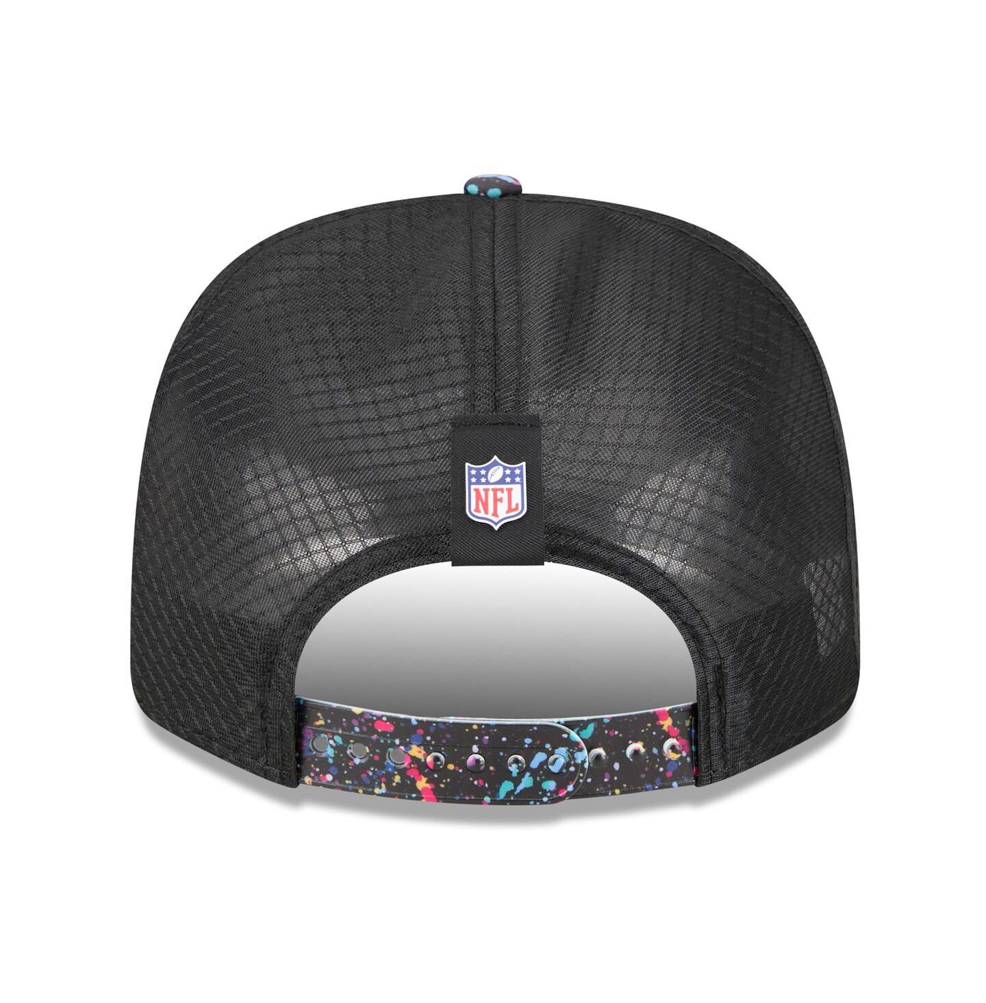 Мужская кепка New Era Black Dallas Cowboys 2025 NFL Crucial Catch 9SEVENTY Adjustable Hat — фото 4