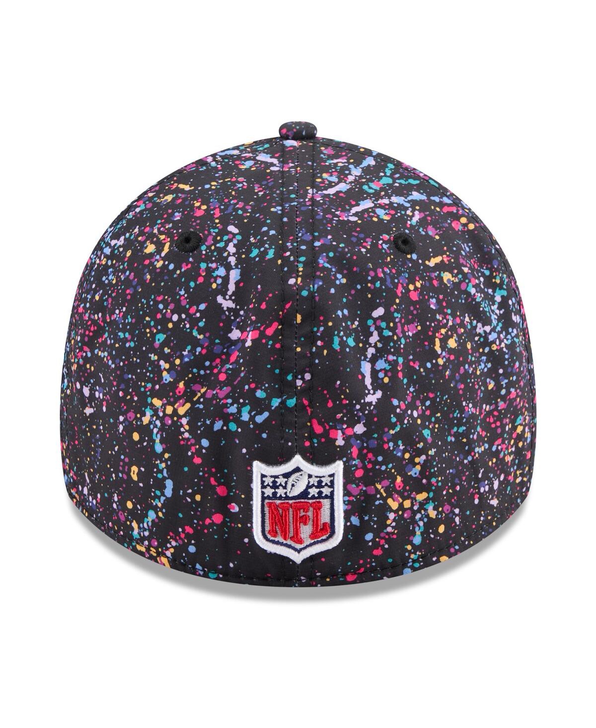 New Era Men's Black Washington Commanders 2025 Nfl Crucial Catch 39THIRTY Flex Hat