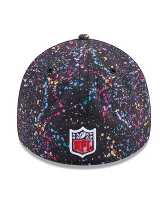 Men's Black New York Jets 2025 NFL Crucial Catch 39THIRTY Flex Hat