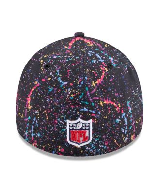 Men's Black Minnesota Vikings 2025 NFL Crucial Catch 39THIRTY Flex Hat