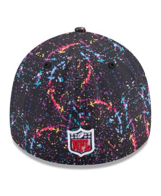 Men's Black Dallas Cowboys 2025 NFL Crucial Catch 39THIRTY Flex Hat