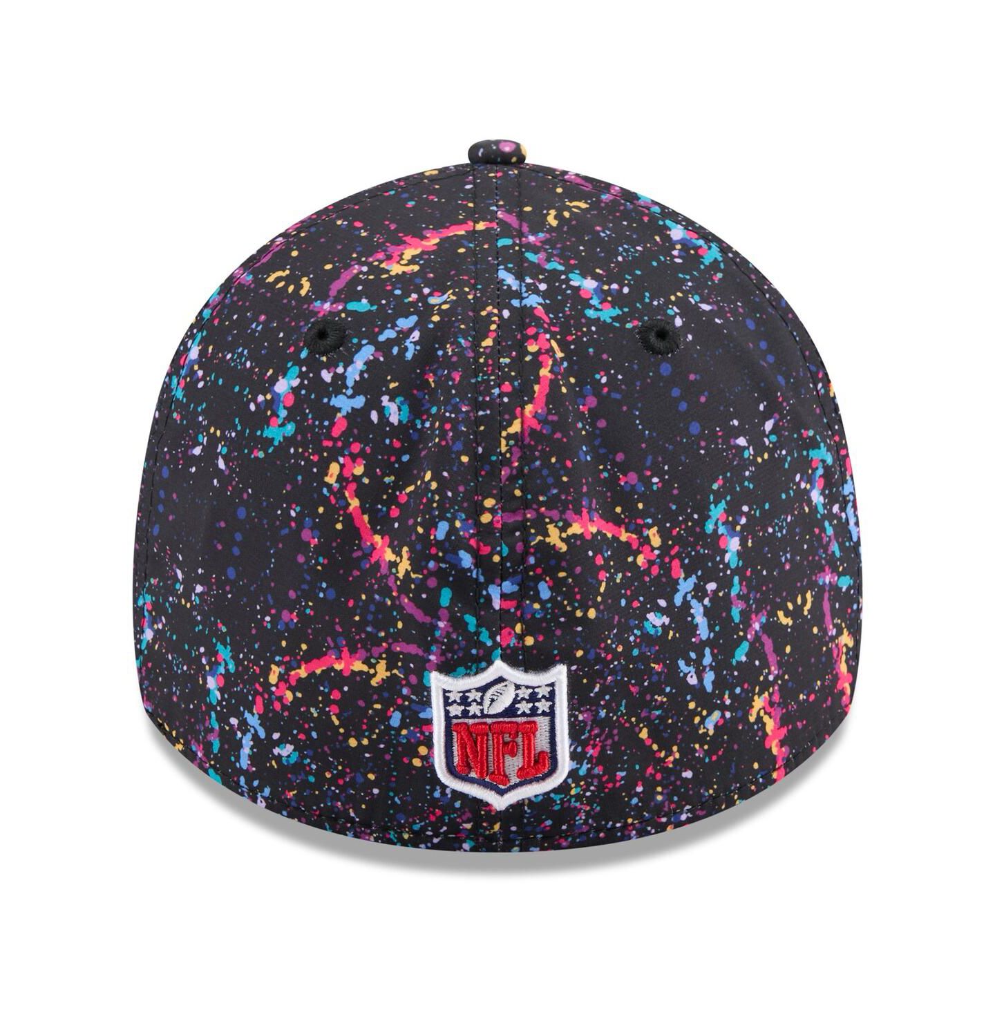Мужская кепка New Era Black Dallas Cowboys 2025 NFL Crucial Catch 39THIRTY Flex Hat — фото 4