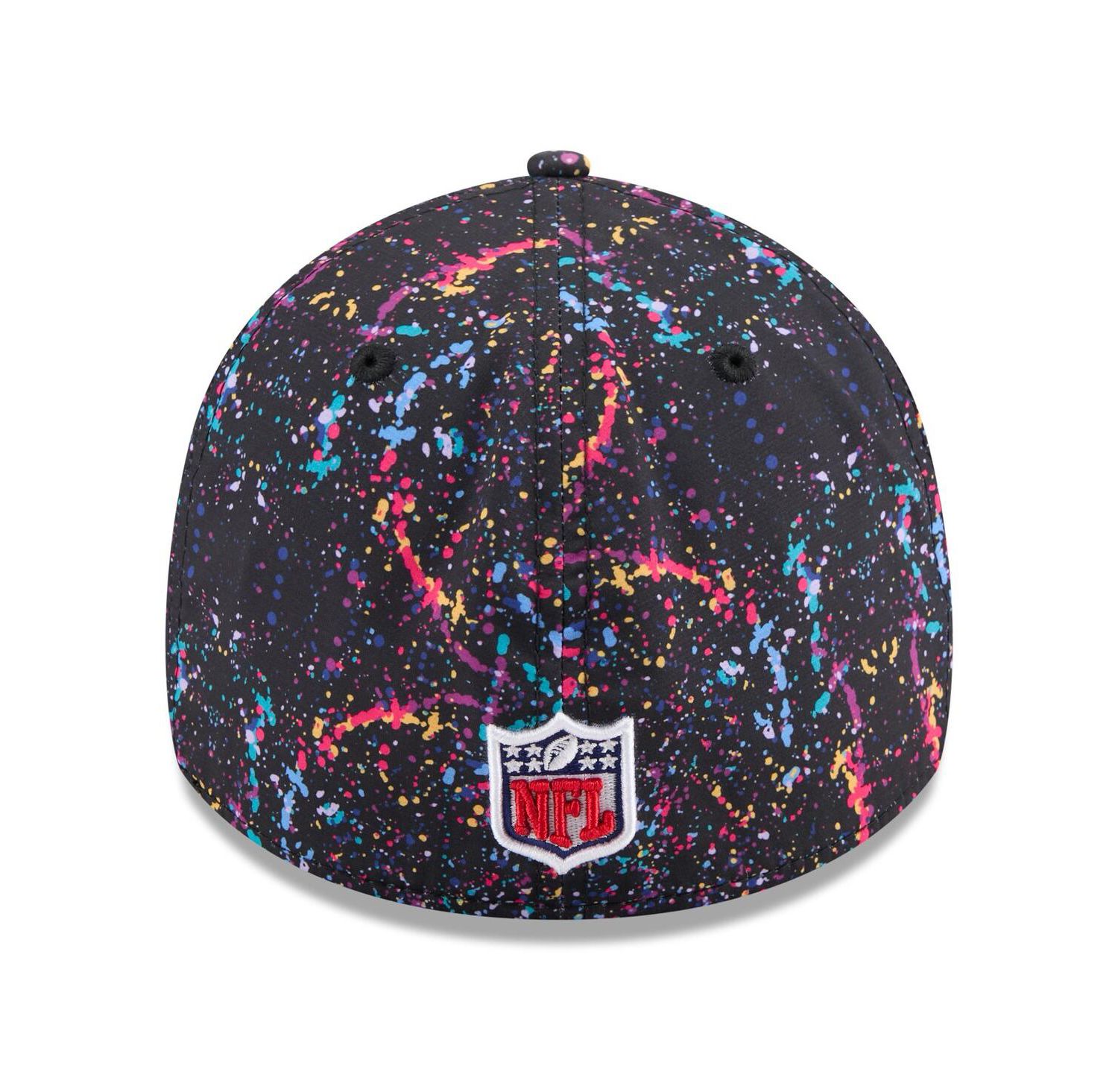 Men's Black Dallas Cowboys 2025 NFL Crucial Catch 39THIRTY Flex Hat