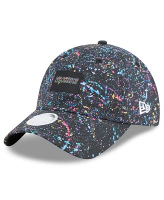 Women's Black Los Angeles Chargers 2025 NFL Crucial Catch Pony Tail Adjustable Hat