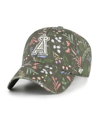 '47 Brand - Women's Olive Los Angeles Angels Moss Verbena Clean Up Adjustable Hat