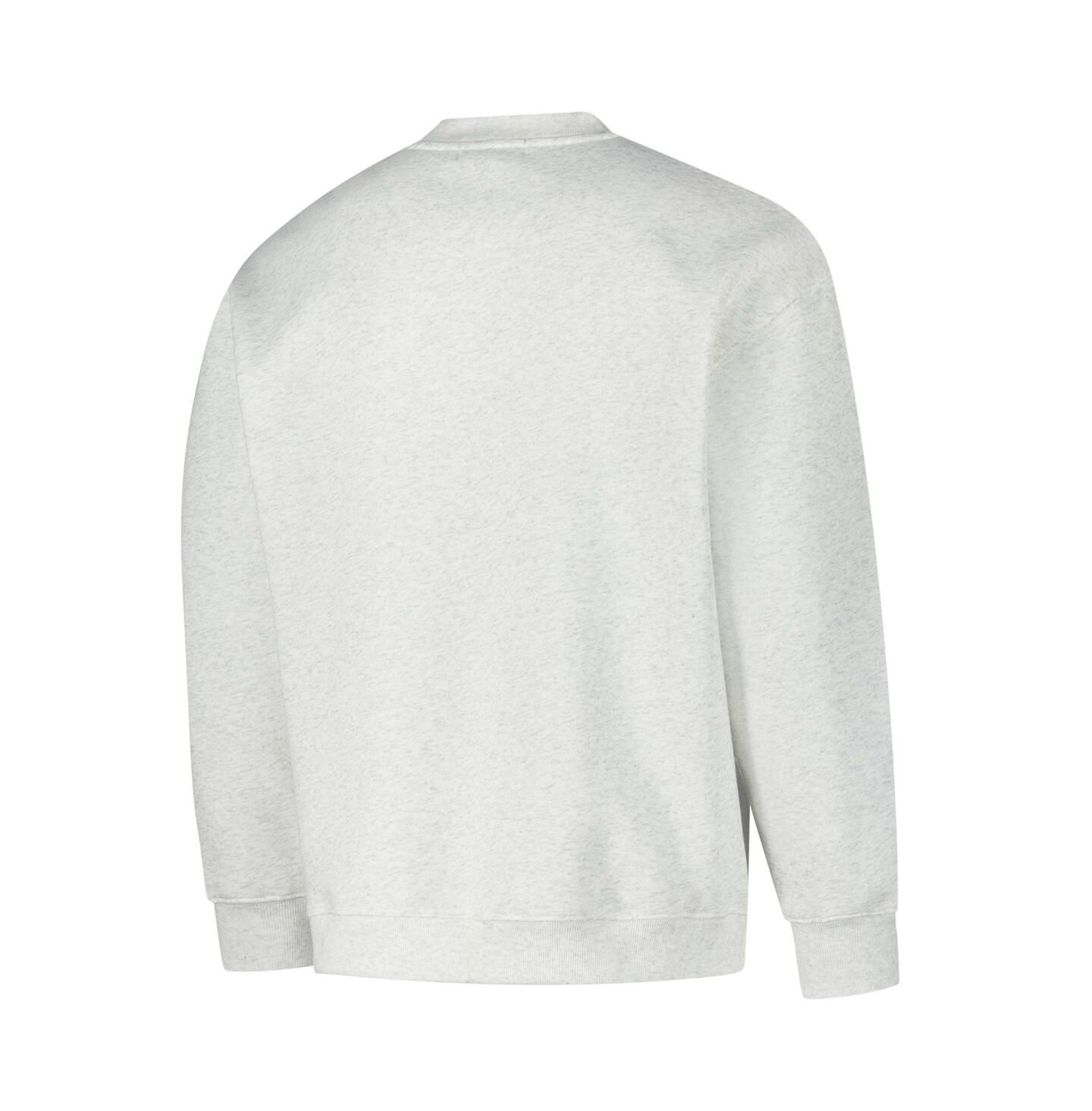 Толстовка Established & Co. Ash Michigan State Spartans Vintage Crest Pullover — фото 3