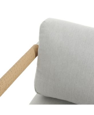 Oriana Aluminum Outdoor Patio Armchair with Cushions