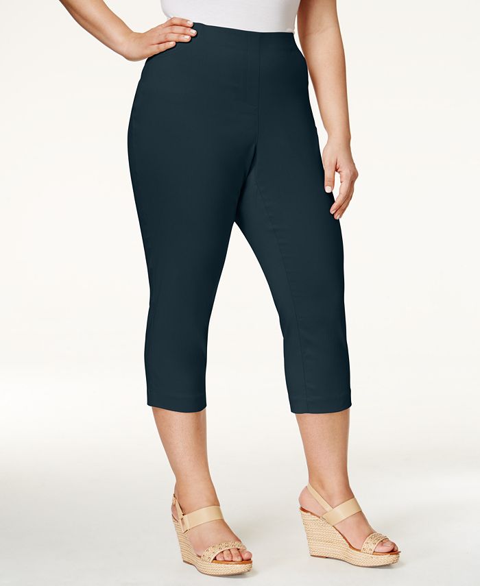 Style & Co Plus Size Capri Pants, Created for Macy's - Macy's
