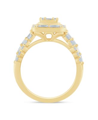 Diamond Engagement Ring (1-3/8 ct. t.w.) in 14k Yellow Gold