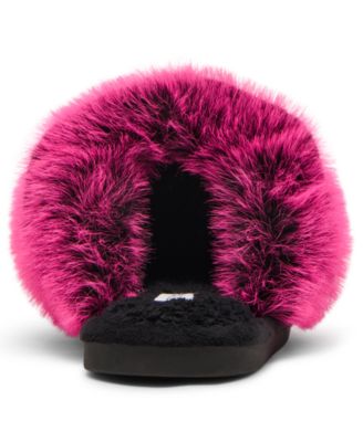 Women's Poof Cozy Slides Slippers