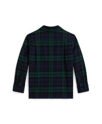 Boys' 8-20 Plaid Camp Shirt