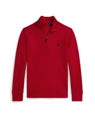 Polo Ralph Lauren - Boys 8-20 Estate-Rib Quarter-Zip Pullover