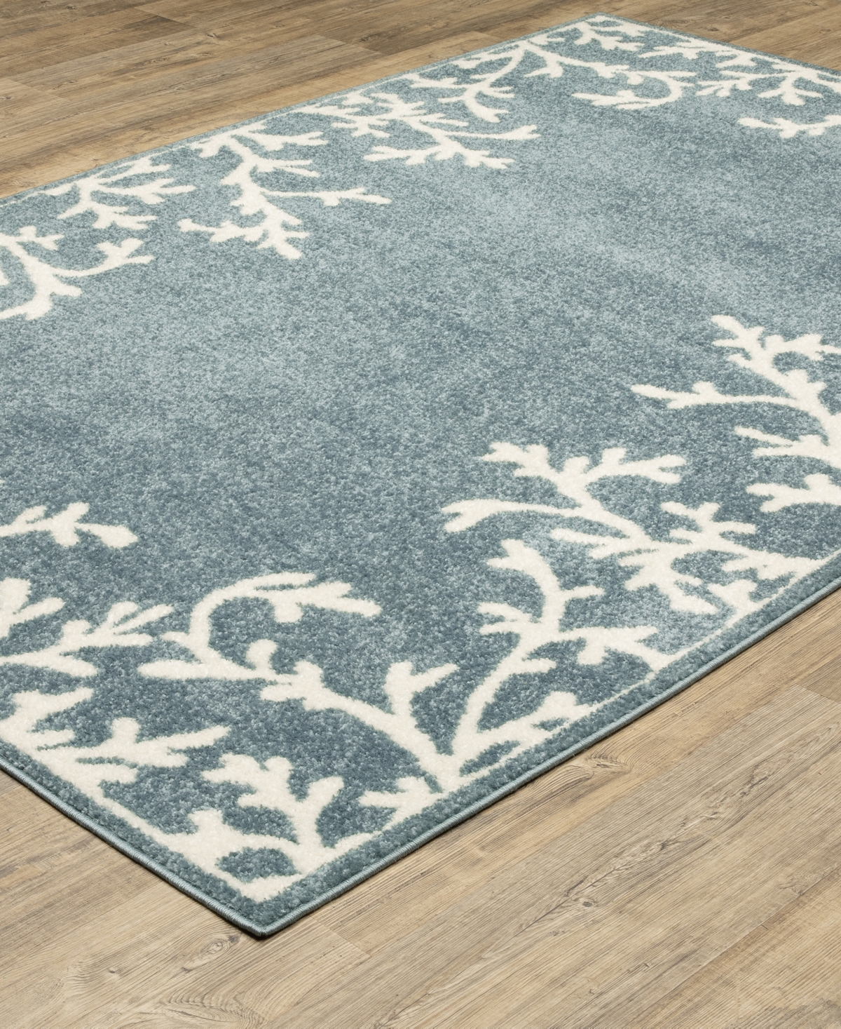 Oriental Weavers Quinn Qui07 8' X 10' Area Rug In Blue