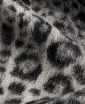 Women's Animal-Print Woven Scarf