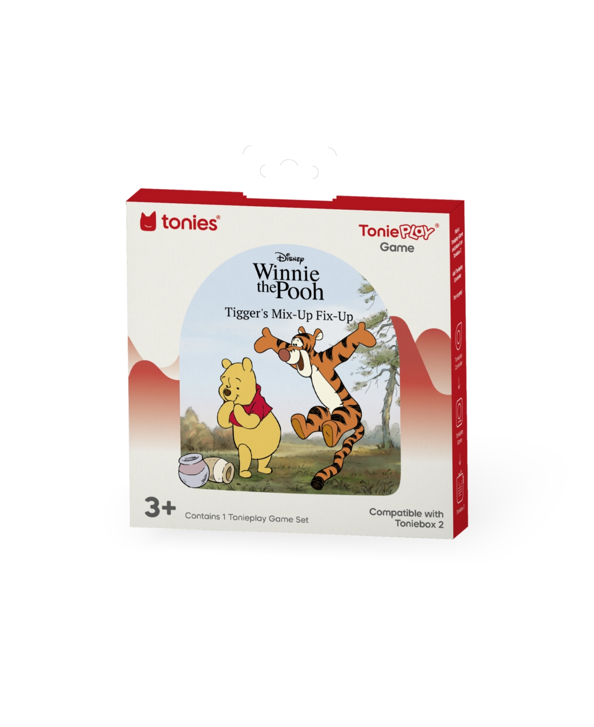 Tonies Tonieplay Disney Winnie The Pooh Tigger's Mix-up Fix-up Game In Transparent