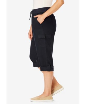 Women's Within Convertible Length Cargo Capri/Bermuda
