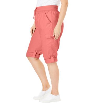 Women's Within Convertible Length Cargo Capri/Bermuda