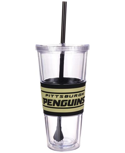 Boelter Brands Pittsburgh Penguins 22 oz. Hyped Straw Tumbler