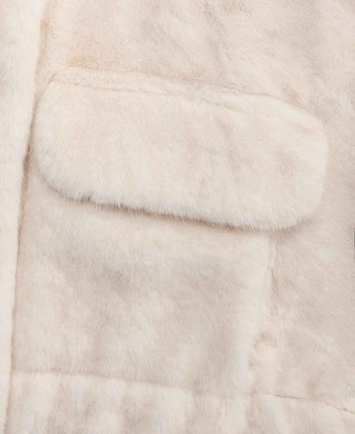 Women's Woven Solid Faux-Fur Bomber Jacket