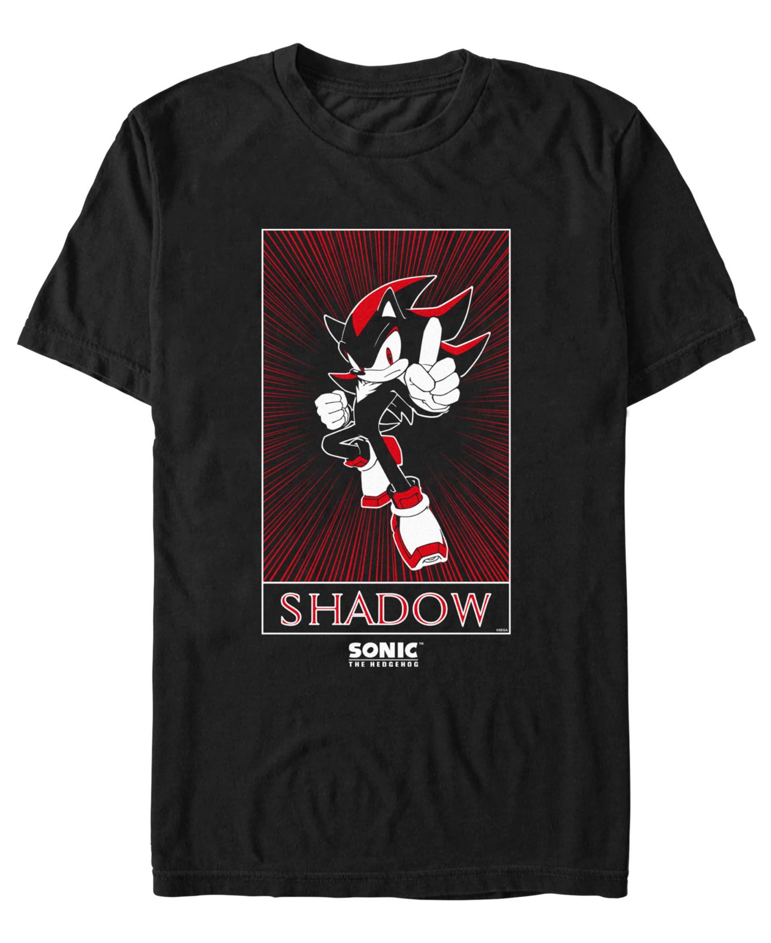Men's Sonic The Hedgehog Graphic T-Shirt