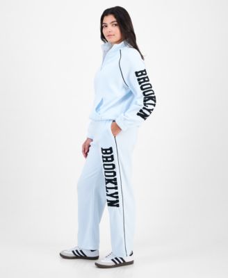 Juniors' Brooklyn Polar Fleece Sweatpants