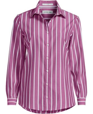 Women's No Iron Button Front Shirt