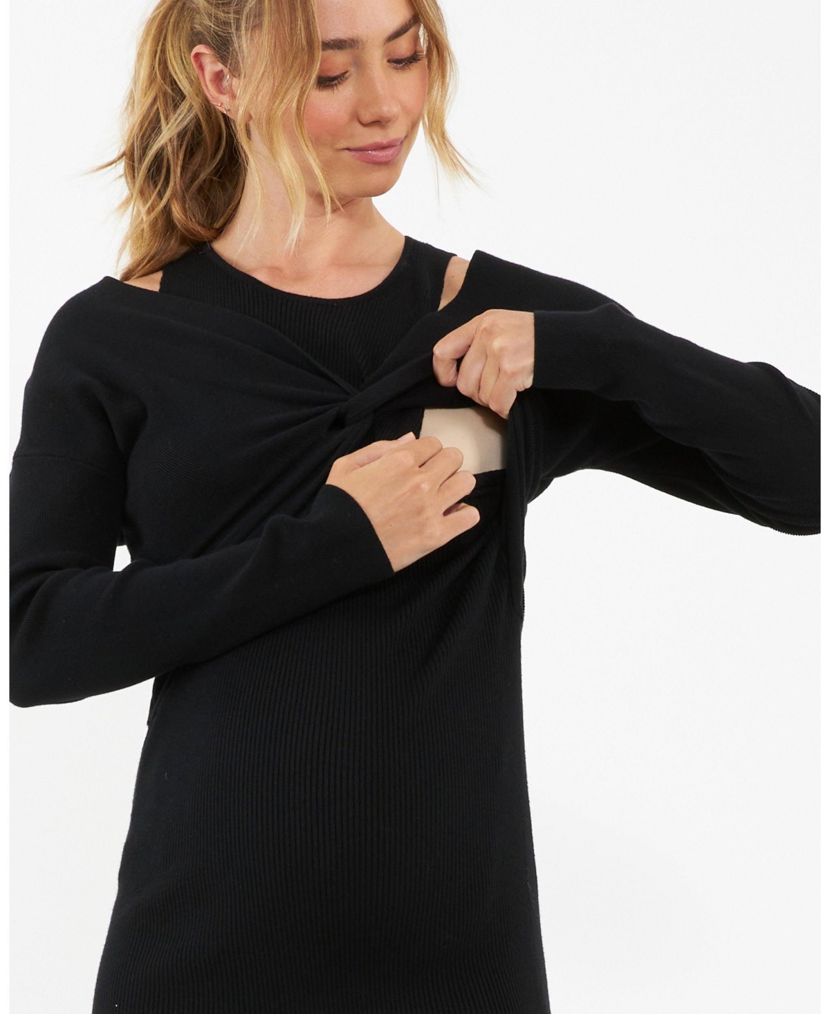 Ripe Maternity Dayna Nursing Knit Dress