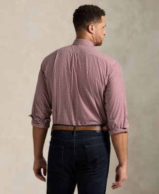Men's Big & Tall Poplin Sport Shirt