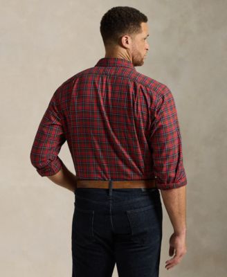 Men's B&T Long Sleeve Brushed Twill Shirt