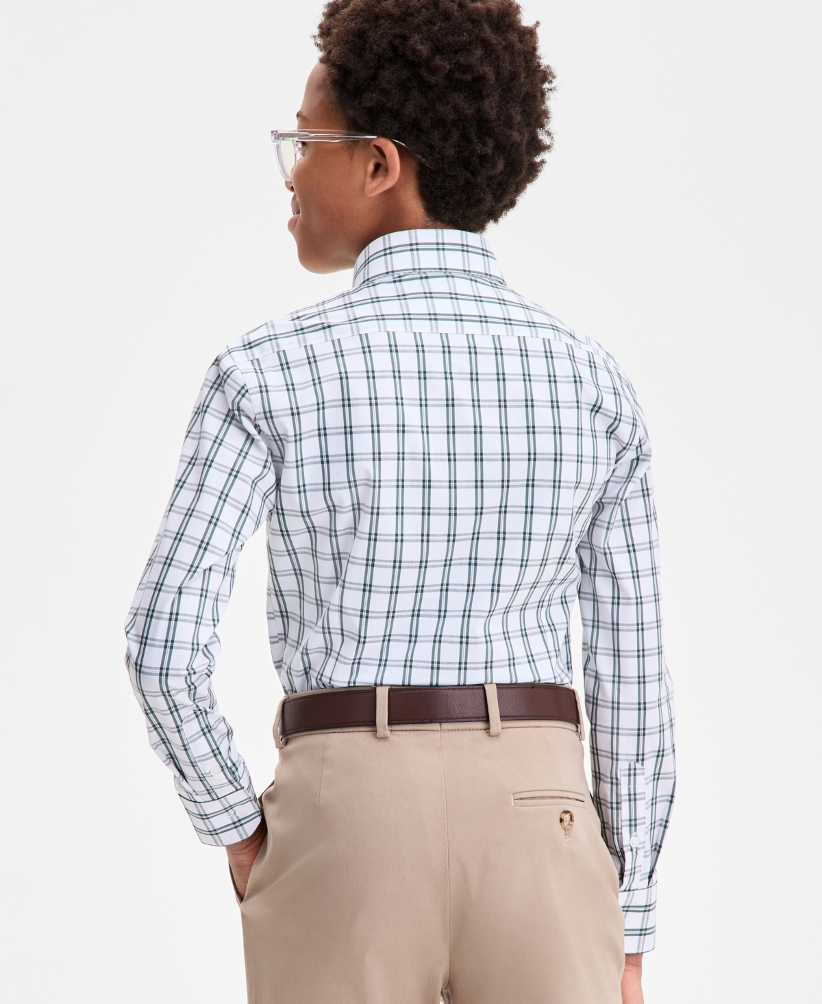 B By Brooks Brothers Boys 8-20 Classic Long Sleeve Shirt In White
