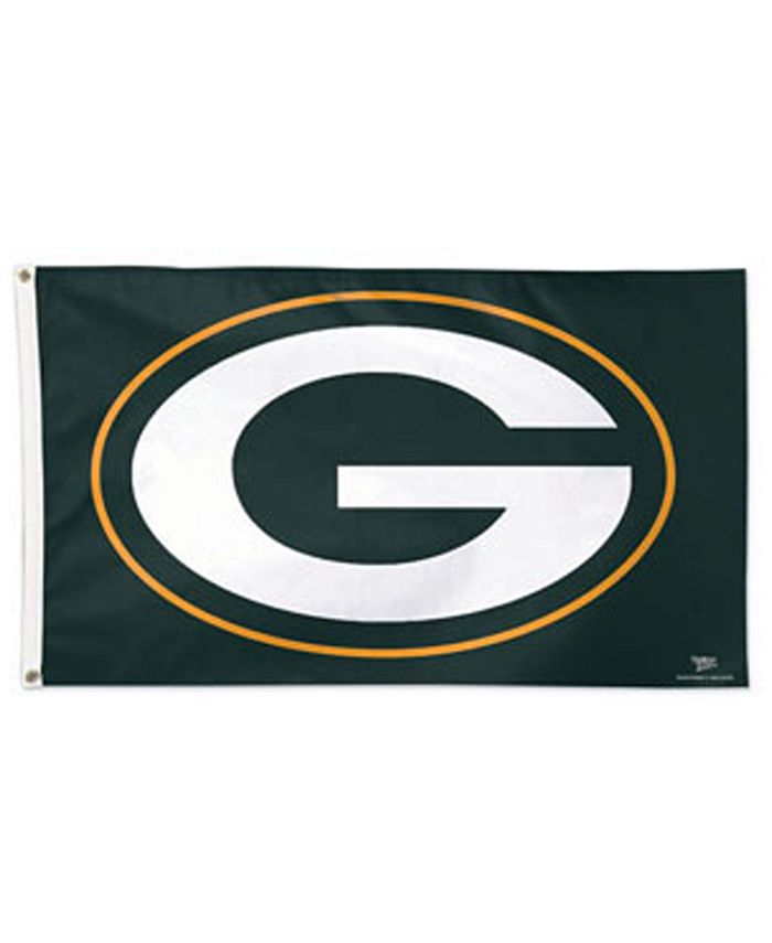 Green Bay Packers Flag Kit - 3x5 Ft Flag, 6 Ft Pole & Adjustable Bracket