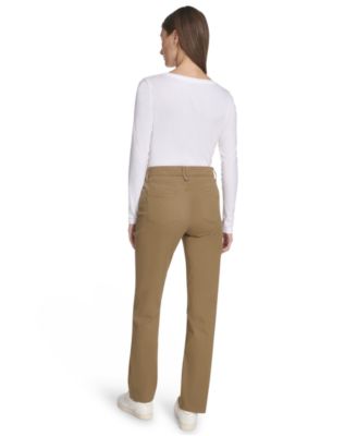 Women's Solid Stretch Full-Length Jeans