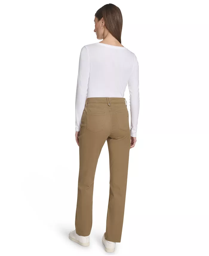 Women's Solid Stretch Full-Length Jeans - thumbnail 5