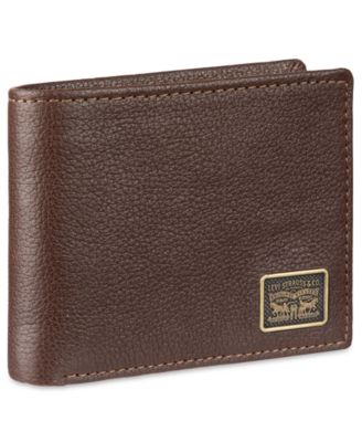 Men's Bill Divider and Ornament Passcase Wallet