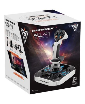 Sol-R1 Flight Stick for PC, Black/White