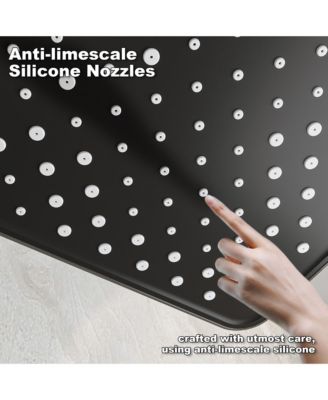 Tub Spout, Hand Shower, Bidet Sprayer Smart Temperature Display Thermostatic Shower System Shower Combo Set