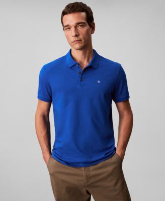 Men's Short Sleeve Solid Polo Shirt