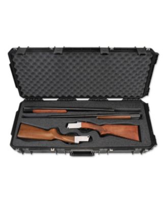 Cases iSeries 3614 Hard Exterior Double Custom Breakdown Shotgun Case, Black