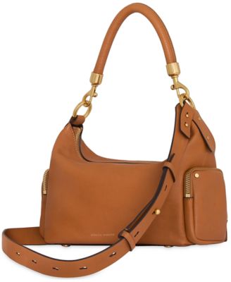 M. A. B. Medium Leather Shoulder Bag