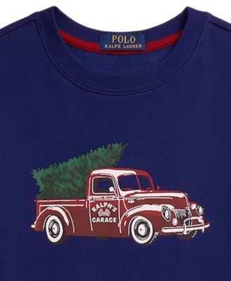 Boys' 8-20 Printed Sweatshirt