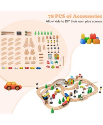 Boys All-in-One Activity Table with Reversible Blackboard & Map Tabletop